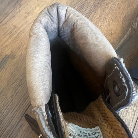 Timberland Two Tone Brown Waterproof Boots Size 7M - Picture 8 of 16